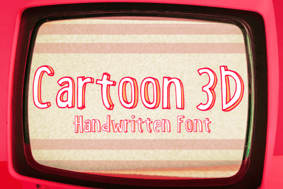 Cartoon 3d: A Playful Display Font for Scroll-Stopping Content