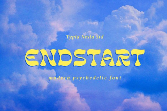 Endstart Display Font for Scroll-Stopping Campaign Graphics
