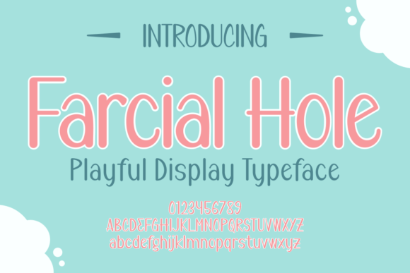Farcial Hole: A Bold Display Font for Editorial Design