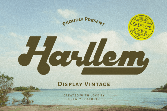 Harllem Font Review: A Display Typeface with 90s Editorial Charm