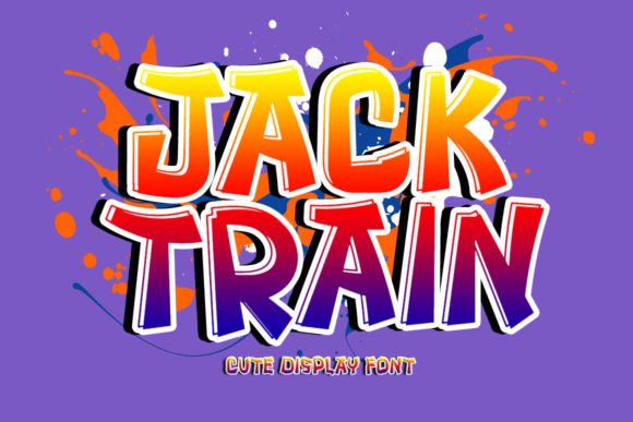 Jack Train: A Display Font That Elevates Web Design Projects