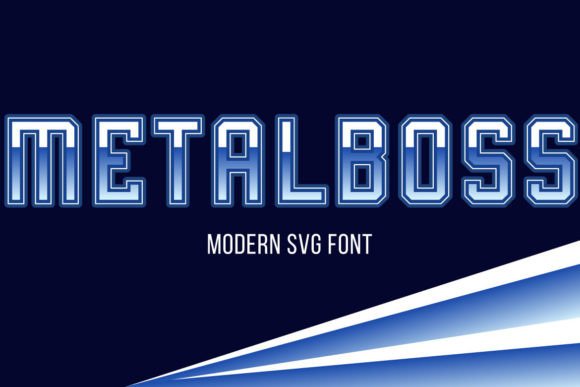 Metalboss: A Display Font Built for Impact