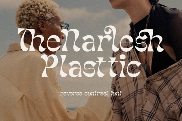 Narlesh Plasttic: A Groovy Display Font for Handmade Products