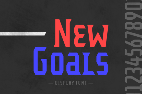 New Goals Font Review: A Display Typeface for Bold Branding
