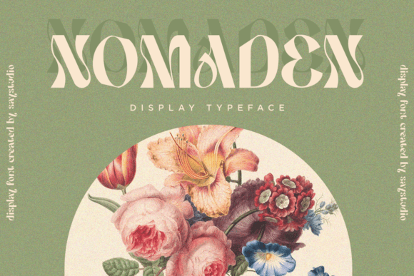 Nomaden: A Distinctive Display Typeface for Editorial Design
