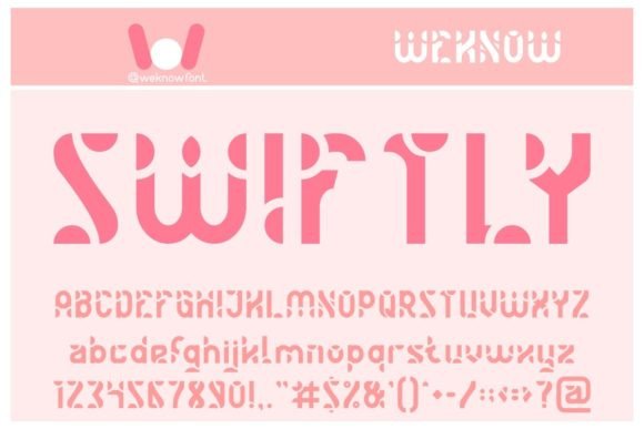 Swiftly: A Display Font That Gives Small Brands a Polished, Professional Edge